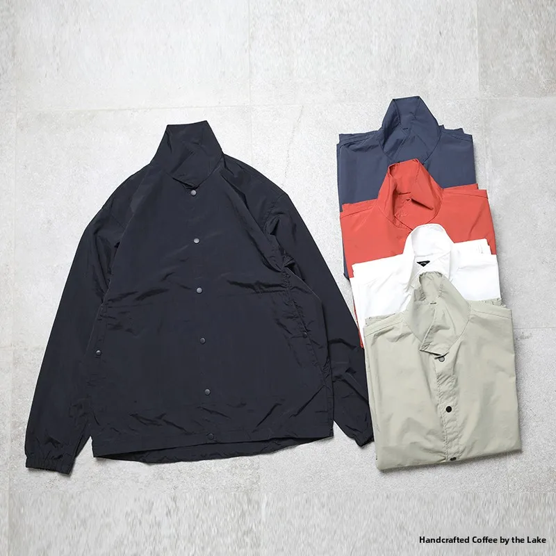 Ultra-Light Waterproof Windproof Nylon Shirt Jacket Outdoor Yam Taslan Standard Fit Long Sleeve Casual Style Four Seasons Uni...