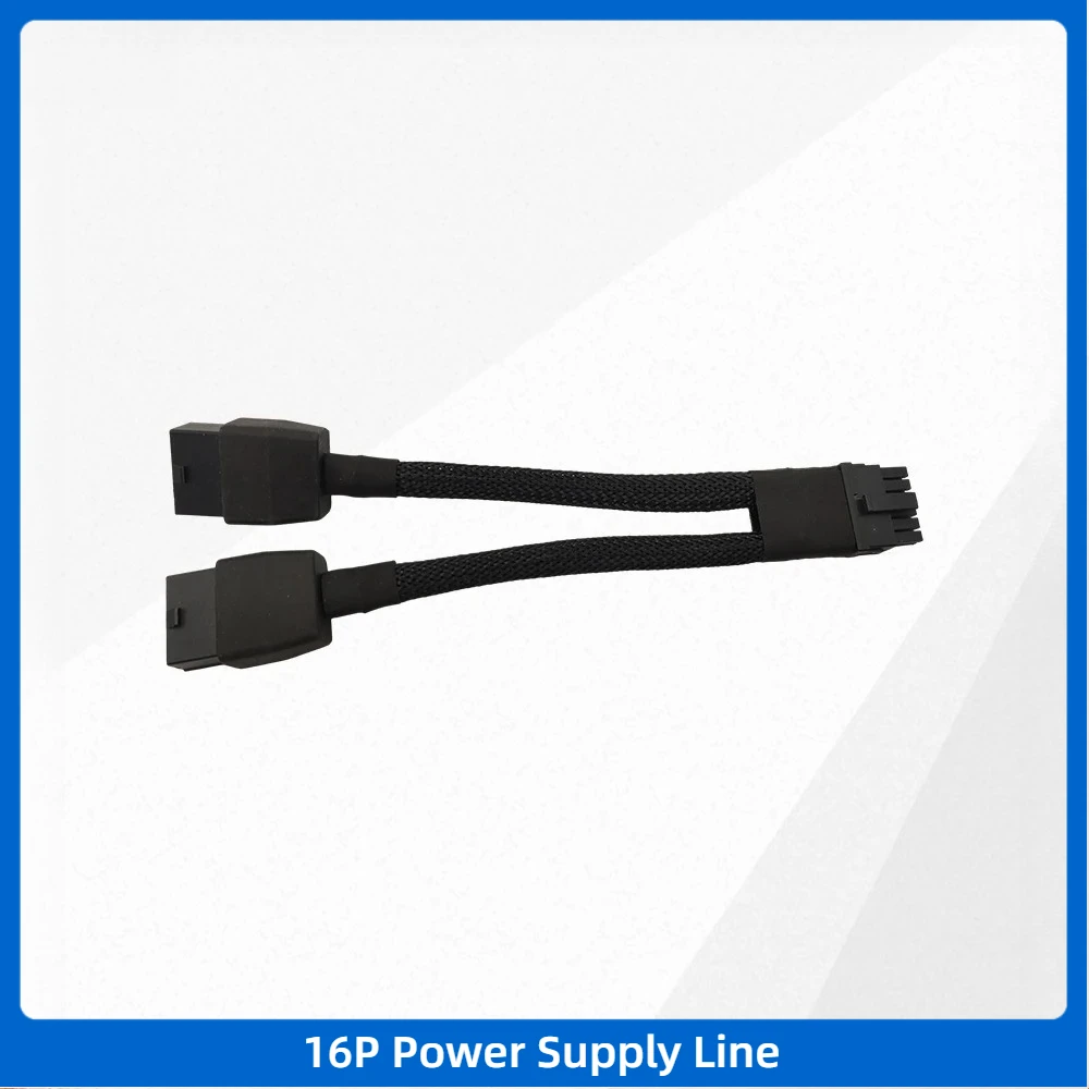16P Power Supply Line 2x8P 12+4P Graphics Card Adapter Line For RTX4070 RTX4070ti Graphics Card Power Supply Line 20.68