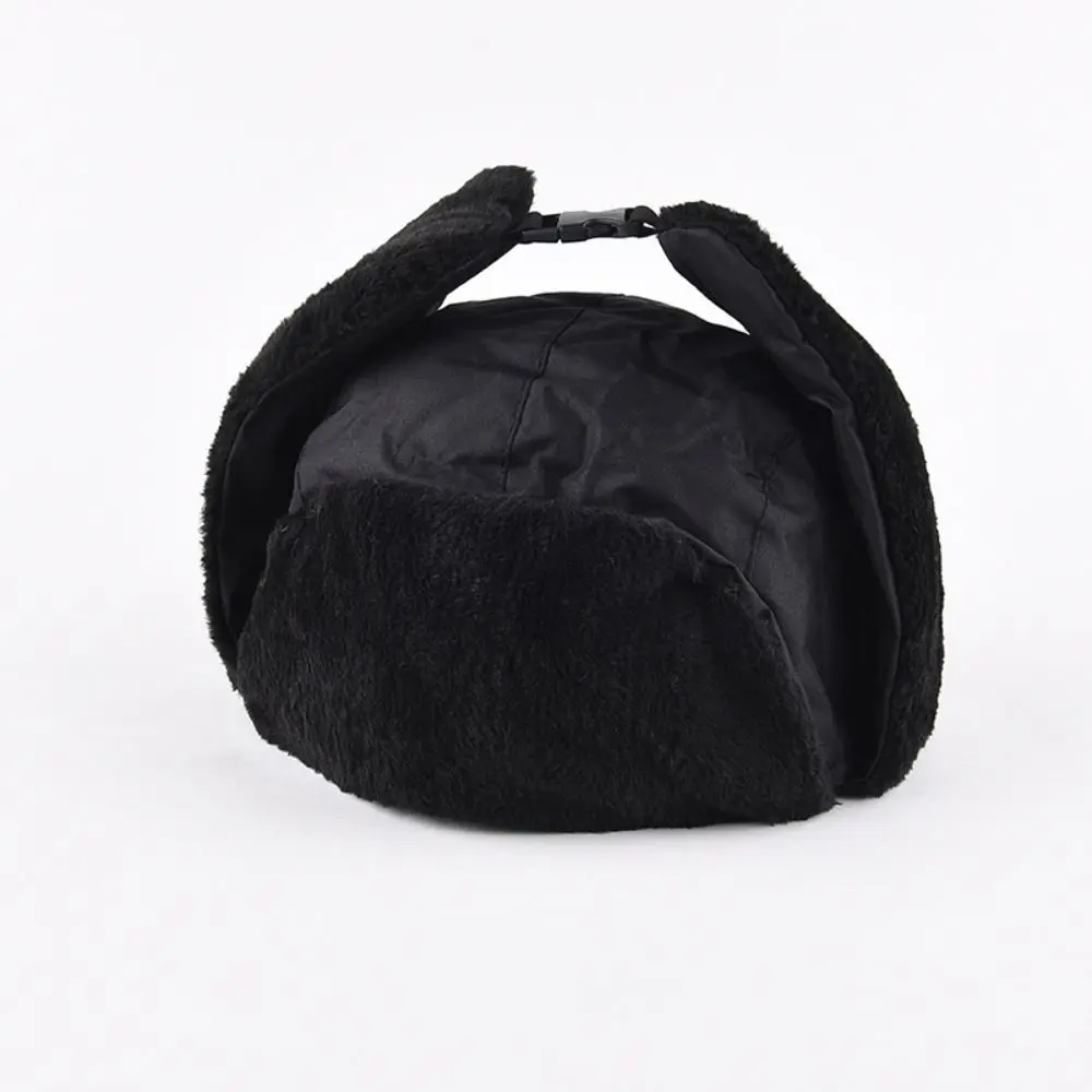 تنوعا الخريف الشتاء الدافئة لي فنغ قبعة سميكة النايلون تاسلون هود قبعة مقاوم للماء قبعة تزلج للنساء الرجال