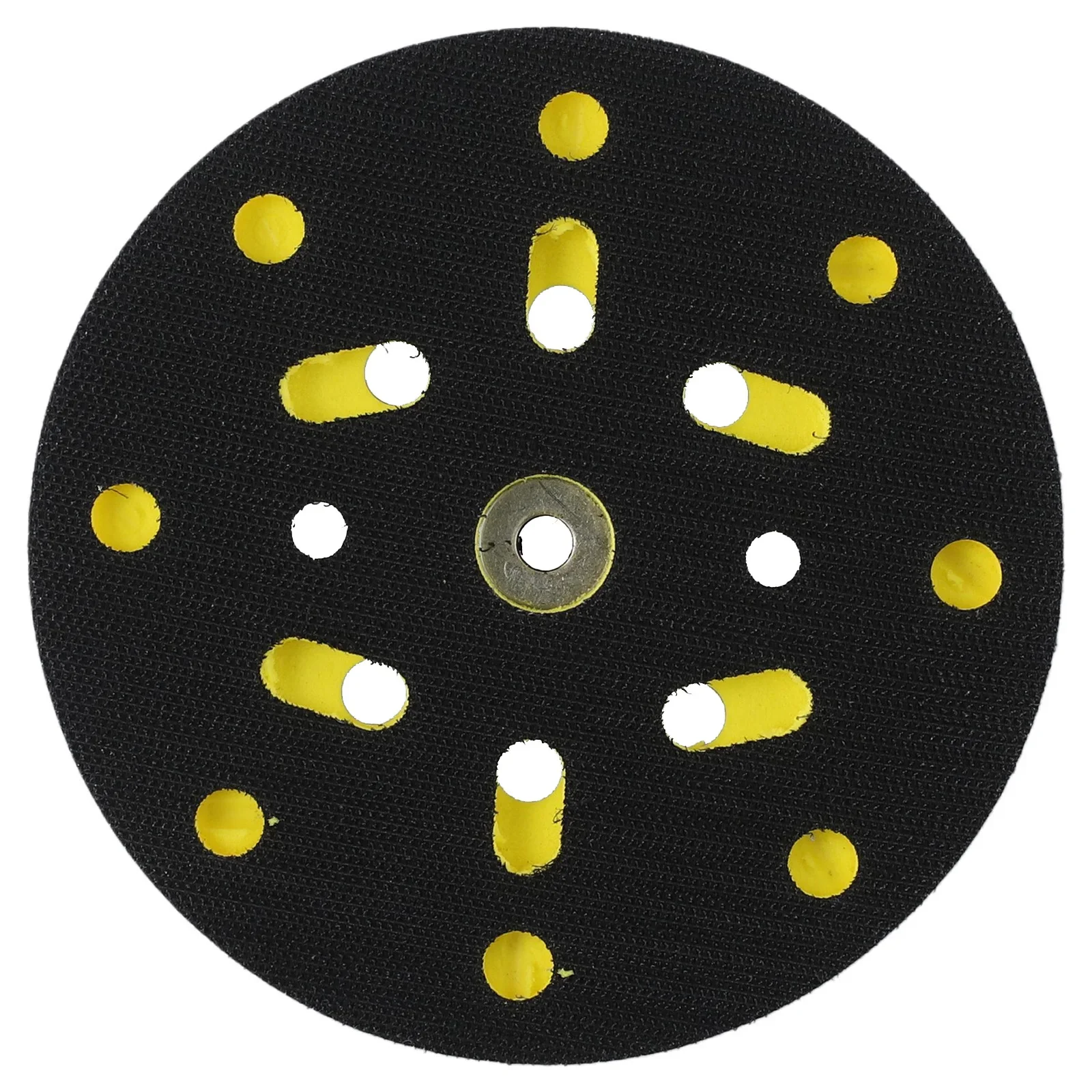 17 Holes 6 Inch Backing Pad For Sanding Applications Works With RO1 For BO6030 BO6040 For Efficient Dust Extraction
