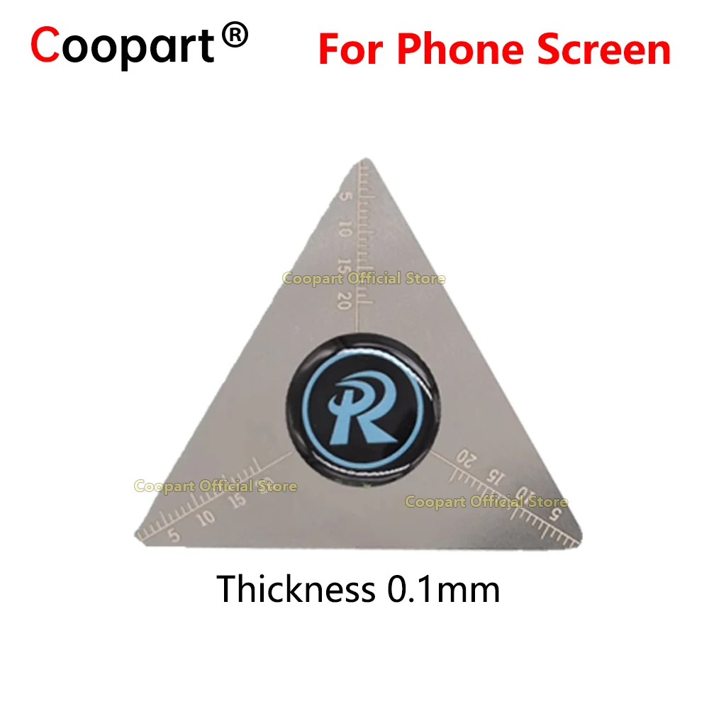 For iPhone XR XS 12 13  14ProMax 15plus stainless steel triangular card special screen disassembly tool for mobile phone screens