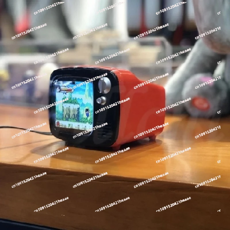 

Suitable for Retro 3.5-inch Screen Smart Mini TV With Remote Control WiFi Internet