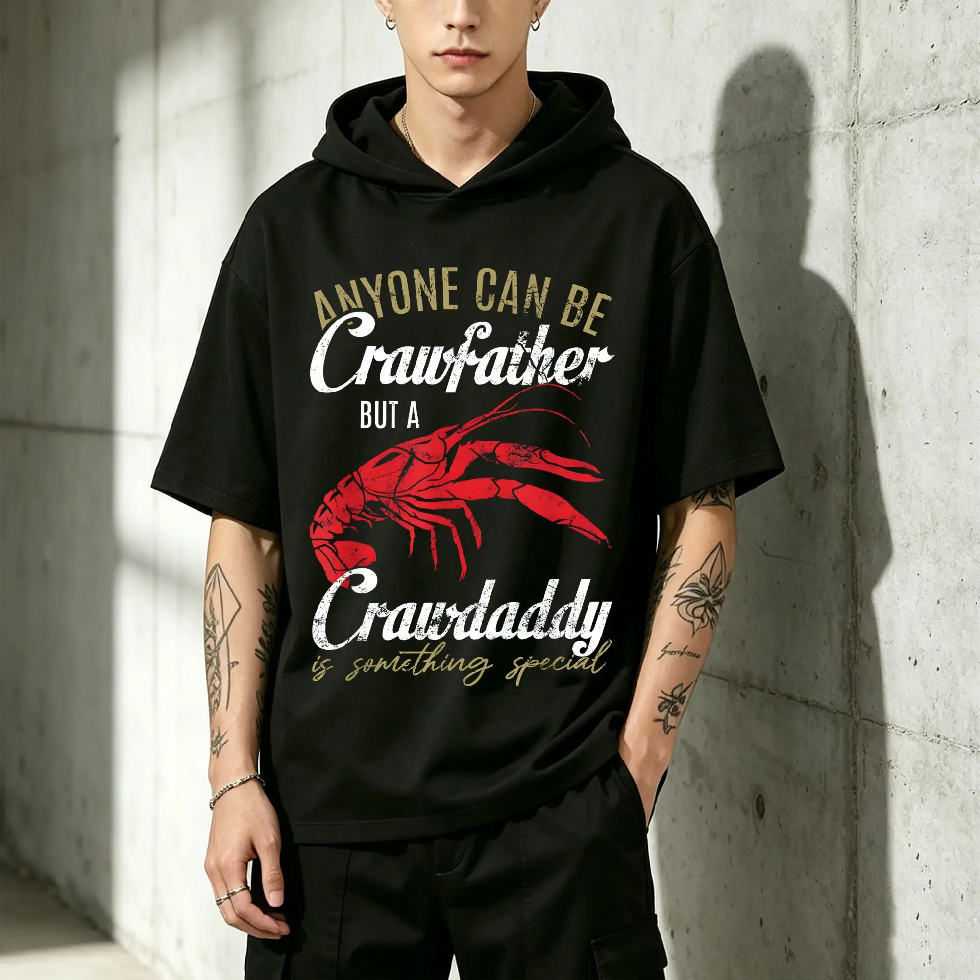 Men's Casual Short-Sleeve T-Shirt with a Confident and Unique Style, Casual and Comfortable, with a Tailored Fit