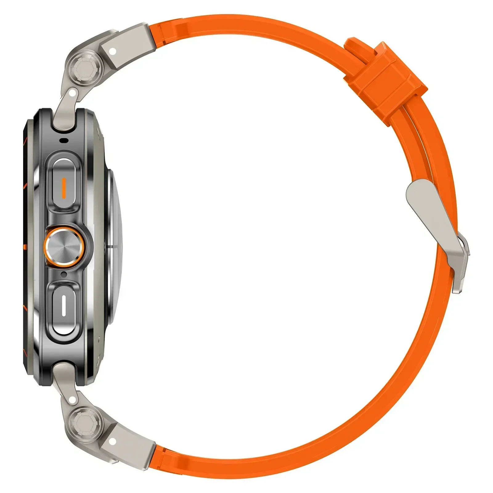 Sports TPU Rubber Strap For Samsung Galaxy Ultra 47mm Soft Silicone Band For SAMSUNG GALAXY 7 ULTRA 47MM No Gaps Bracelet Correa image 4