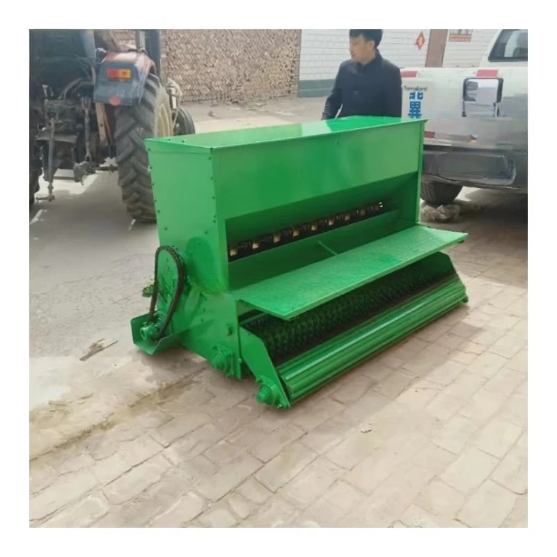 Grass Seeder Machine Seed Planters for Lawn Tractors Home Lawn Planter Device Farm Tractor Transplanter for Grass Alfalfa Seed