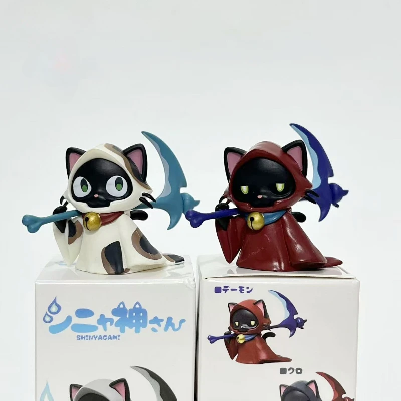 Genuine Grim Reaper's Scythe Kawaii Cat Ghost Blind Box Anime