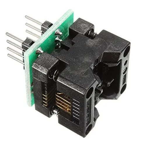 스마트 전자 150mil 소켓 컨버터 모듈, SOIC8 SOP8 to DIP8 EZ 프로그래머 어댑터
