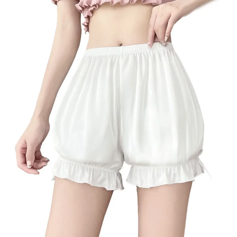 Shorts Underwear Comfortable Cool Daily Elastic Waist For Daily Home Home Pajamas Home Wear Imitation Silk Texture