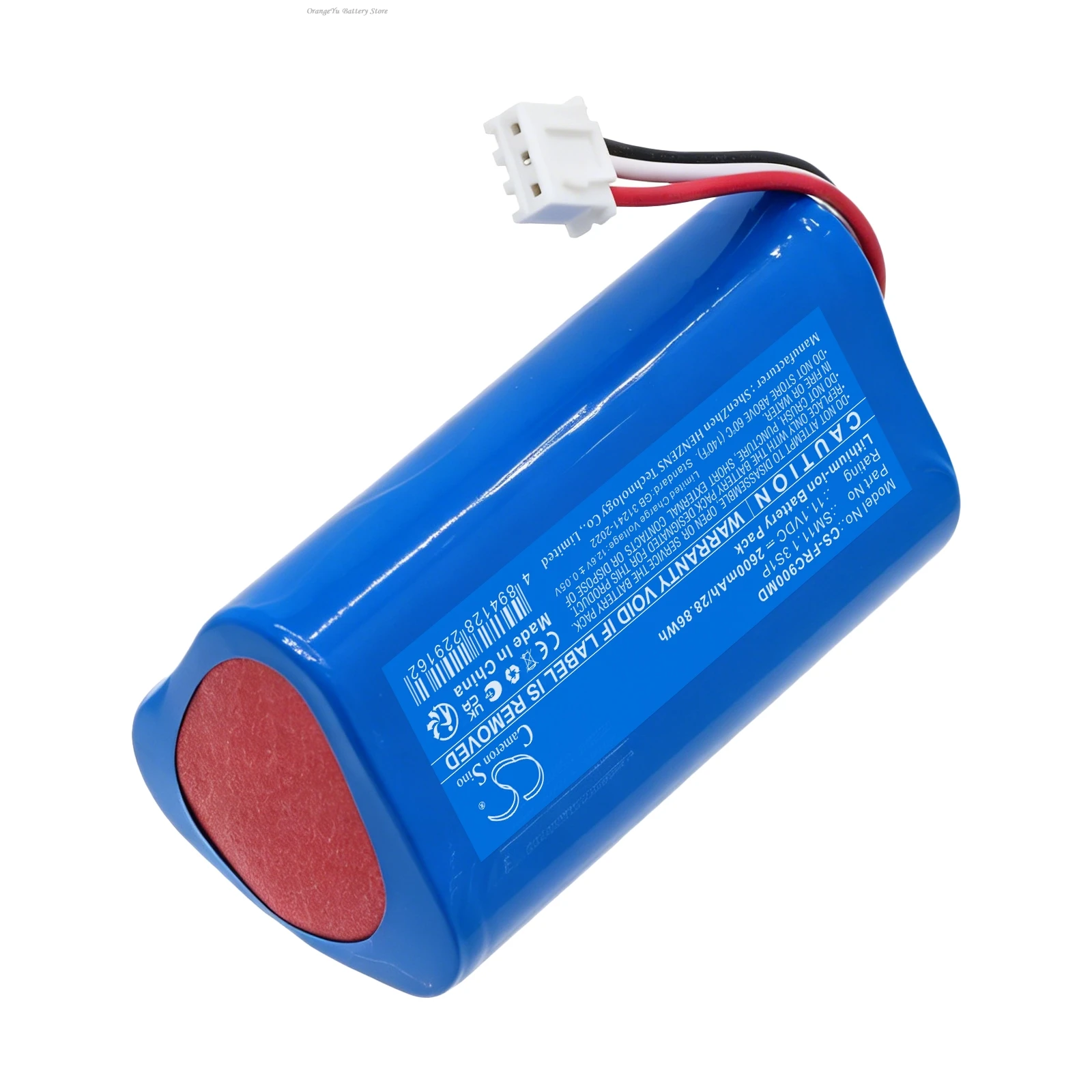 Replacement 11.1V 2600mAh Medical battery SM11.1 3S1P for Fresenius C9