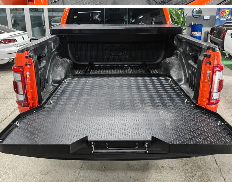 Customized Aluminum Push-Pull Bed Slide Truck Sliding Trays For Toyota Dodge Ram1500 Ford F150 F250 Ranger Hilux BYD Shark