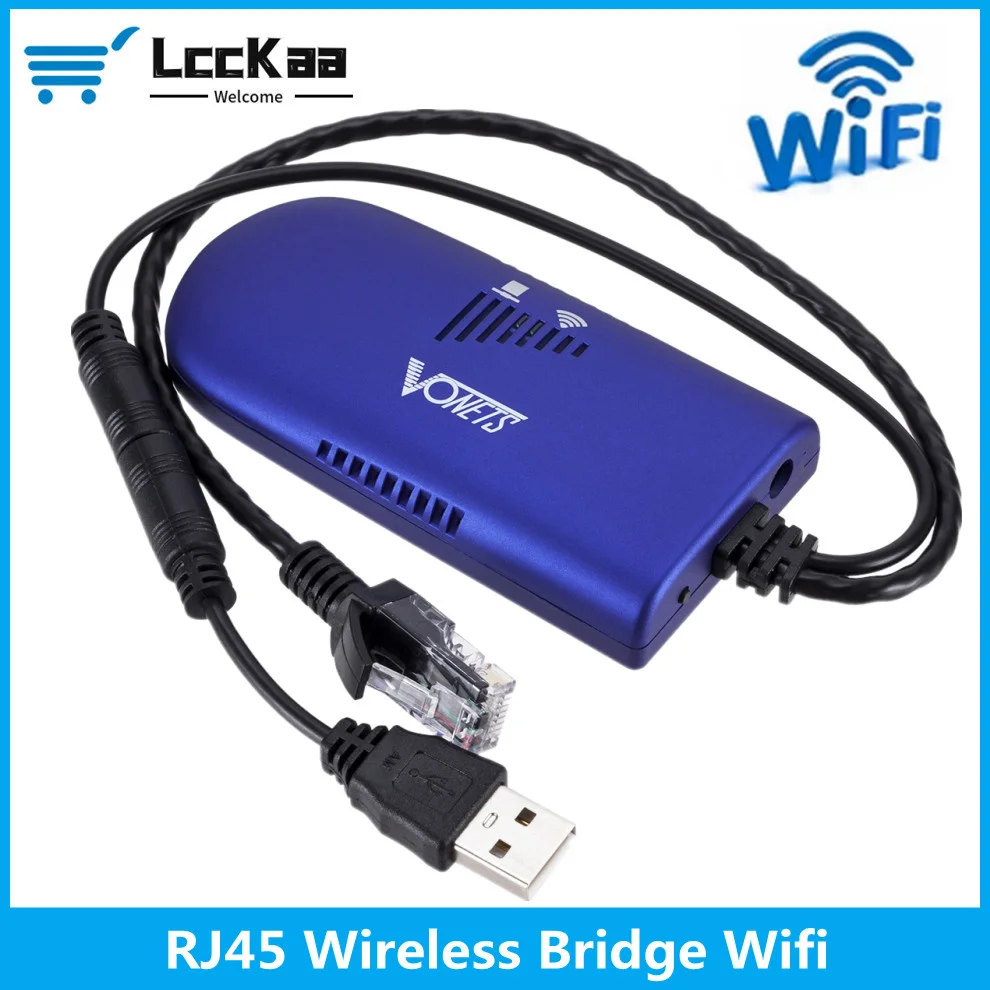 

LccKaa Wifi Wireless Bridge Wifi Repeater Routers VAP11G-300 RJ45 wifi wireless to wired for monitoring IPTV set-top box printer