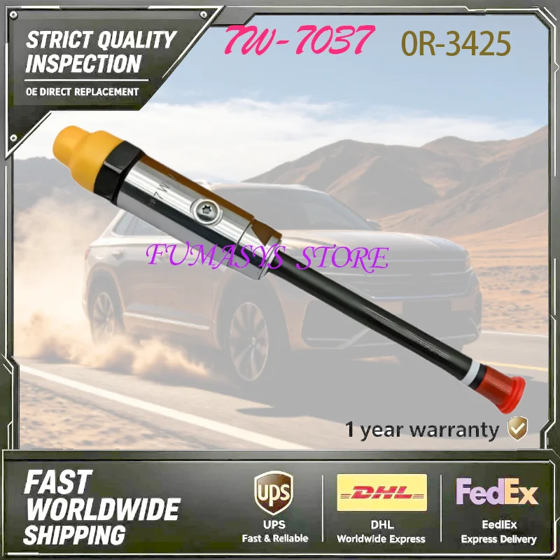 1PC New High Quality 7W-7037 7W7037 0R-3425 0R3425 Pencil Fuel Injector Nozzle for CAT 3406B 3406C