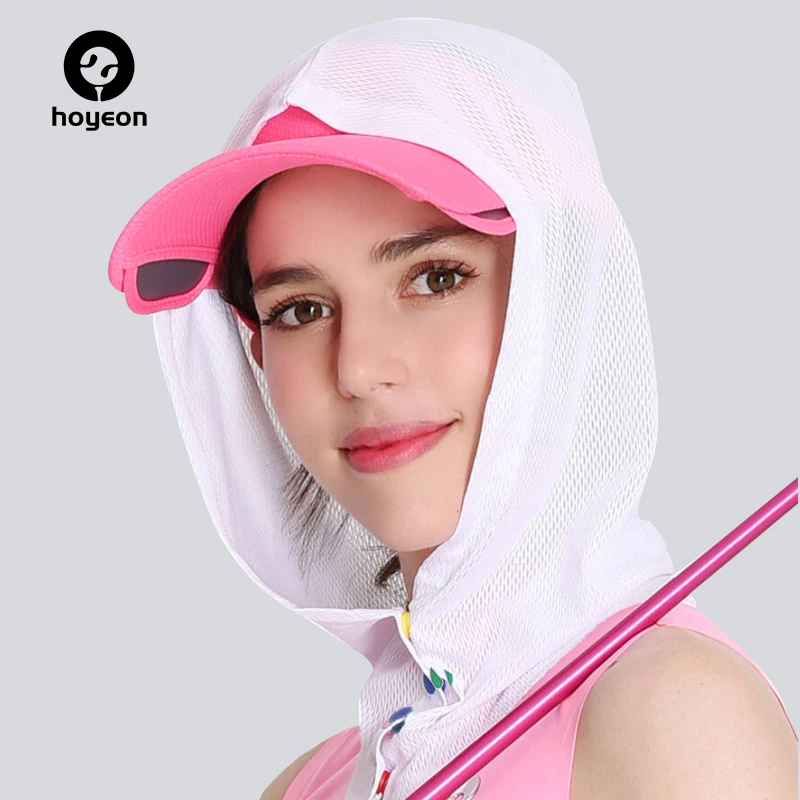 

Golf sun protection head cover, neck protection one-piece hat, ice silk breathable head cover, sun protection for summer women