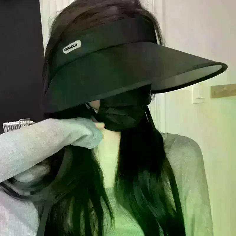 Womens Outdoor Wide Brim Sun Hat Breathable Foldable Summer Beach Hat UV Protection Fishing Hiking Cap Driving Sunshade Hat