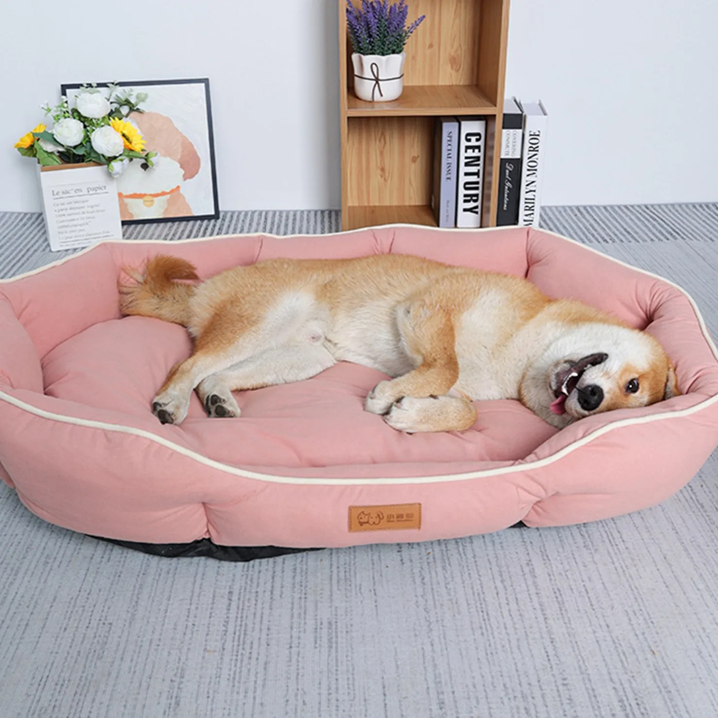 

Imitation Suede Velvet Dogs Mat High Rebound Sofa Pet Bed Anti bite dog kennel Puppy Accessories for Large Medium Small Dogs