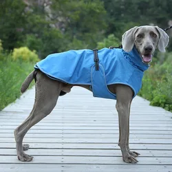 Dog Outdoor Jacket Autumn and Winter Thick Cotton Liner Detachable Two-Wear Ski Suit Windproof and Warm