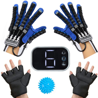 Portable Rehabilitation Robot Gloves for Hemiplegia Stroke Hand Function Workout Recovery Cerebral Infarction Finger Trainer New