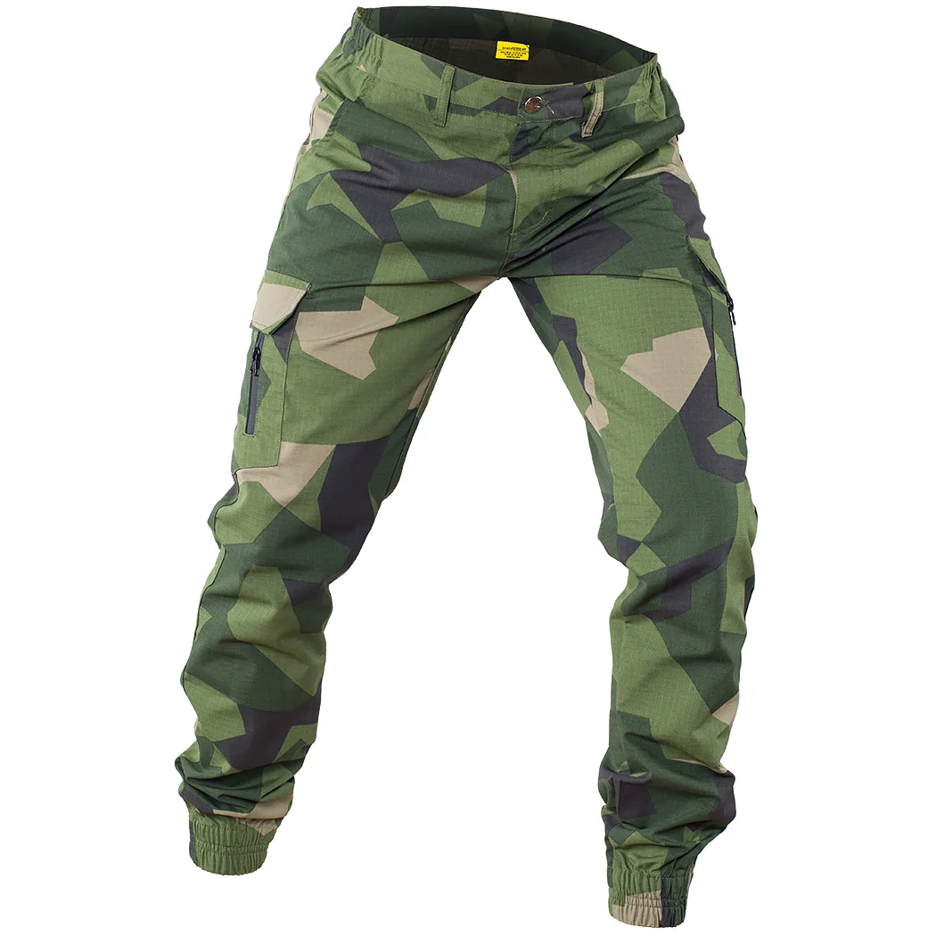 Mege City Men Tactical Joggers Outdoor Ripstop Hunting Cargo Pants Working Clothing Hiking Lightweight Trousers Men\'s Streetwear