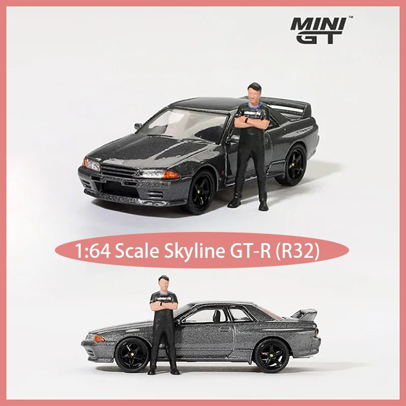 

MINI GT 1:64 Scale Skyline GT-R (R32) Alloy Simulation Car Model Ornament Souvenir Display Collection Hobby Gift
