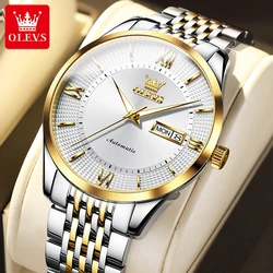 OLEVS 6657 Original High Quality Men's Watches Japan Imported Mechanical Movement Automatic Wristwatch 5Bar Waterproof Man Watch