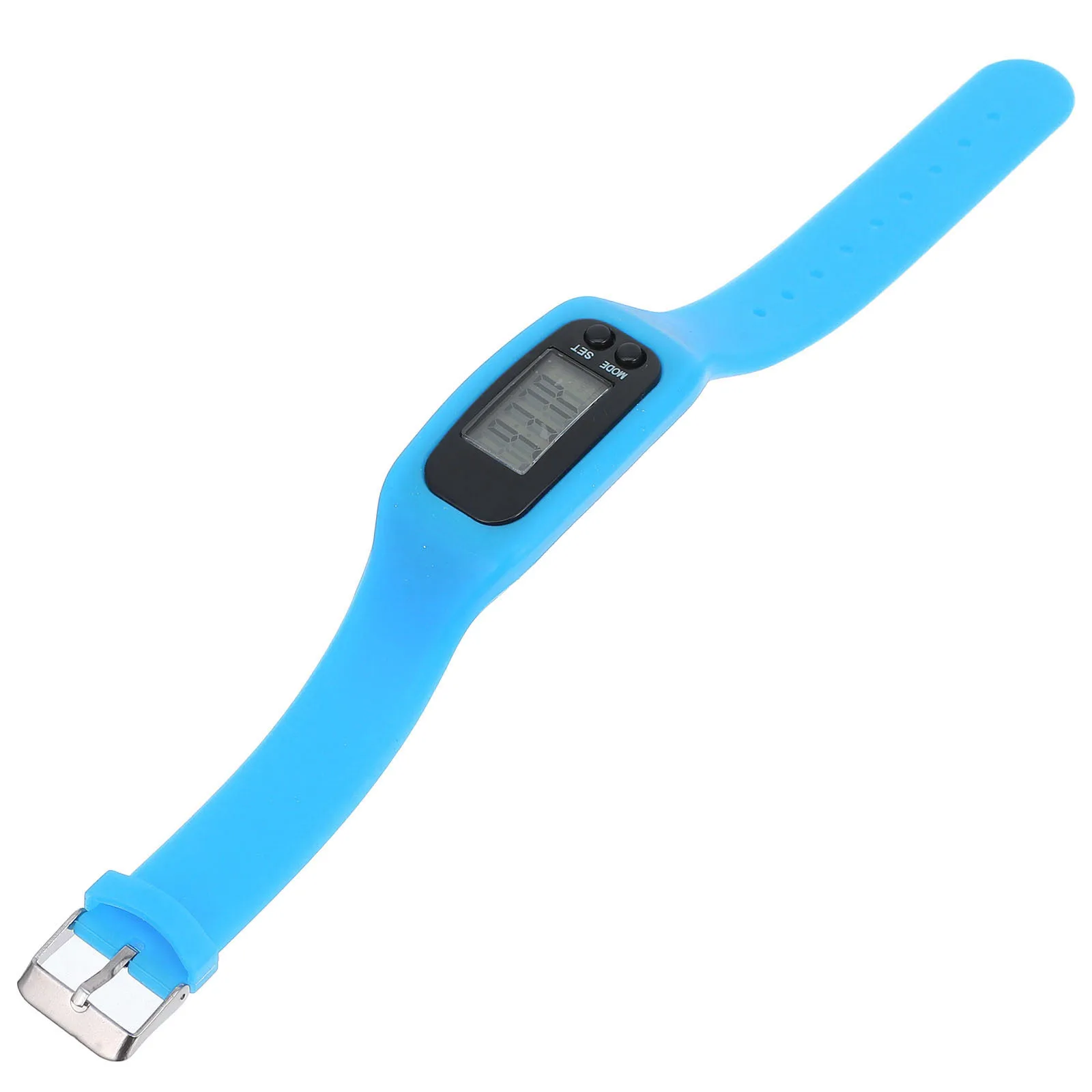 

Portable Wrist Pedometer Watch Step Counter Bracelet for Walking Running Sports Lightweight Simple Design No App Required