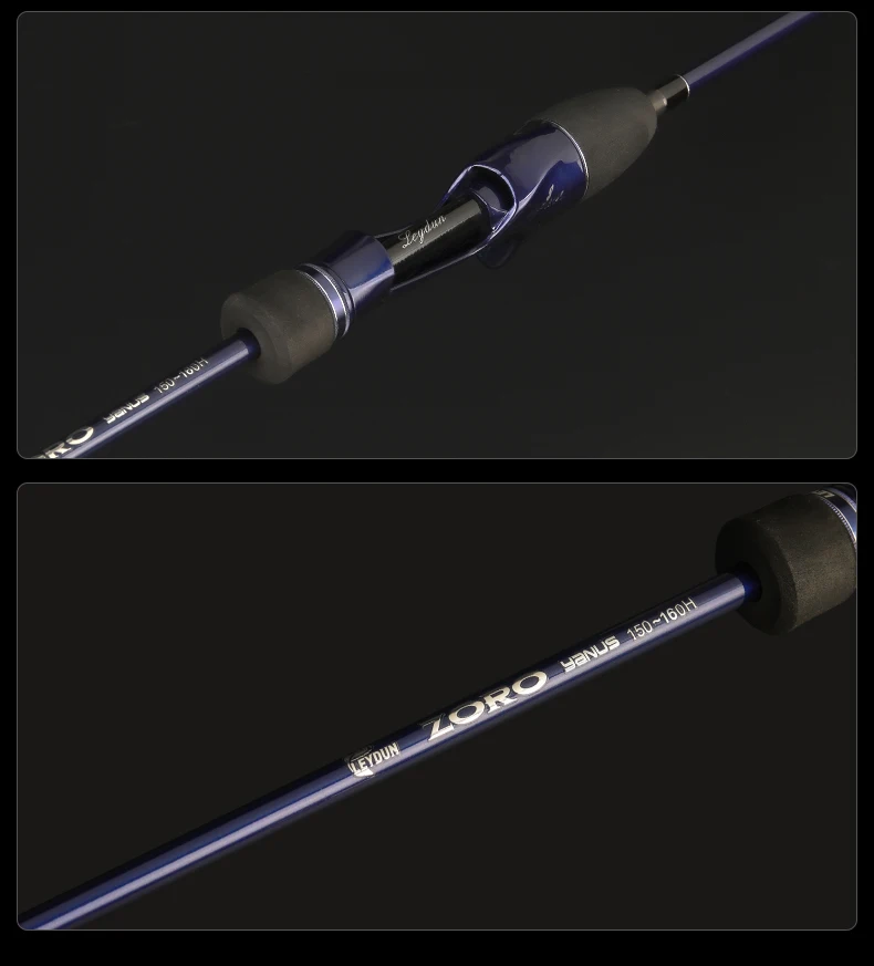 LEYDUN 2026 ZORO YANUS Superleichte Angelruten 150-160L/M/H mit Titan-Spitze, Tintenfisch-Angelrute, Wurfangelrute, Tintenfisch-Bootsangelrute – Detail 9