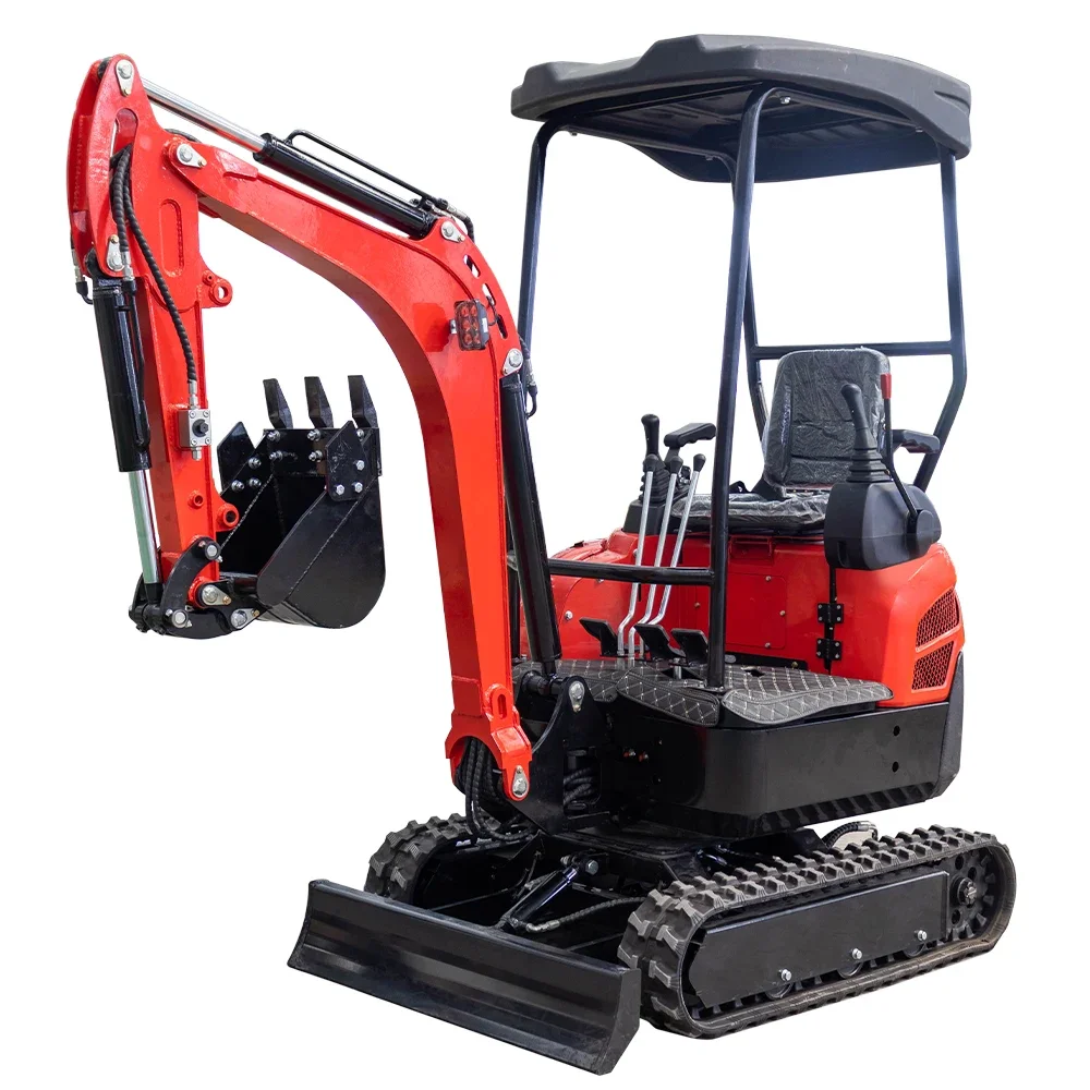 China's New 1-ton Hydraulic Crawler Small Excavator