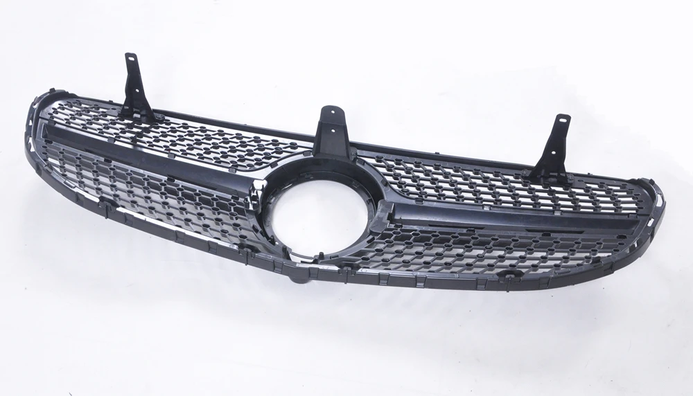 Front Grille Grill Upper Bumper Hood Mesh Grid For Mercedes Benz GLC Class W253/X253 C253 2020-2023 GLC250 GLC300 GLC350 GLC43