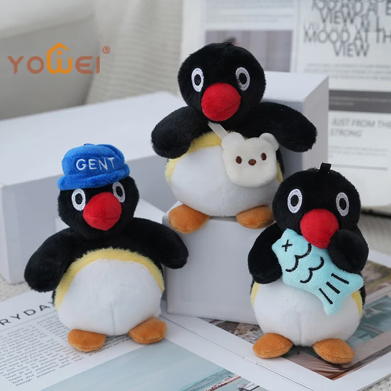 Latest Cute Fat Penguin Plush Animals Doll Toy Keychain Pendant Backpack Hangings Decoration