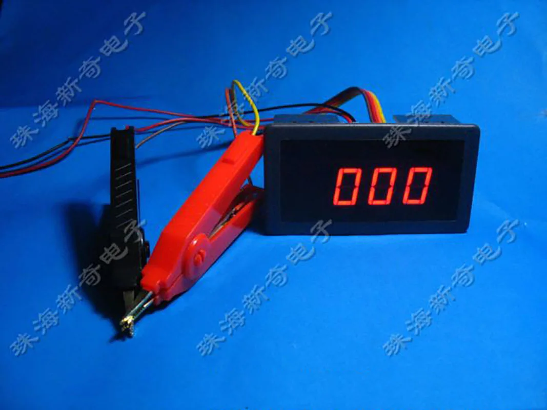 Digital DC Milliohm Meter Range Low 2-Ohm Resistance Tester