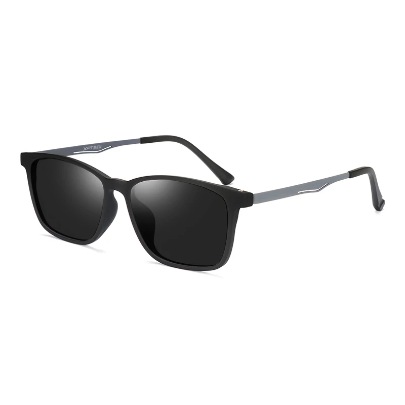 Retro Myopia Lens Square Sunglasses Men Polarized Metal Driver Prescription Sunglasses Women 0 -0.5 -0.75 -1.0 To -6.0