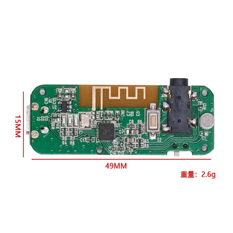 Bluetooth transmitting and receiving module Stereo 5.0 audio receiving transmitter Bluetooth headphone power amplifier