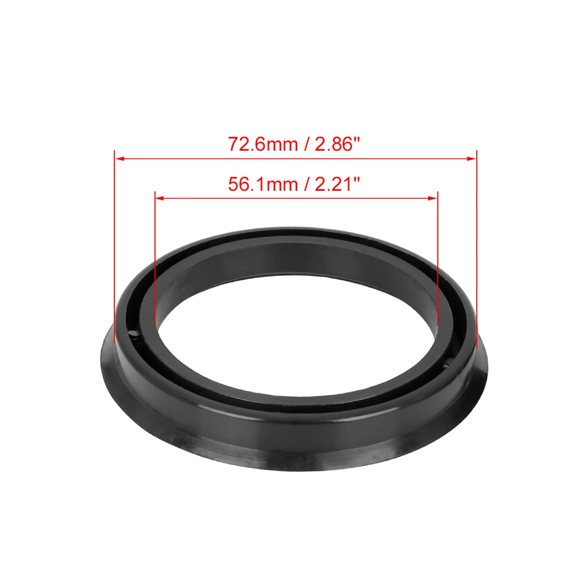4pcs 72.6-56.1mm