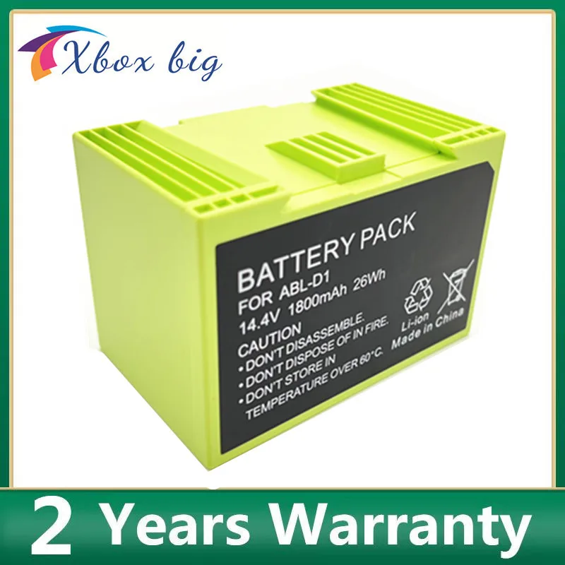 

14.4V 26Wh Cleaner Battery ABL-D1 for iRobot Roomba I Series and i7 i7+ i8 e5 7150 7550 e5150 e5152 4624864 ABL-D1