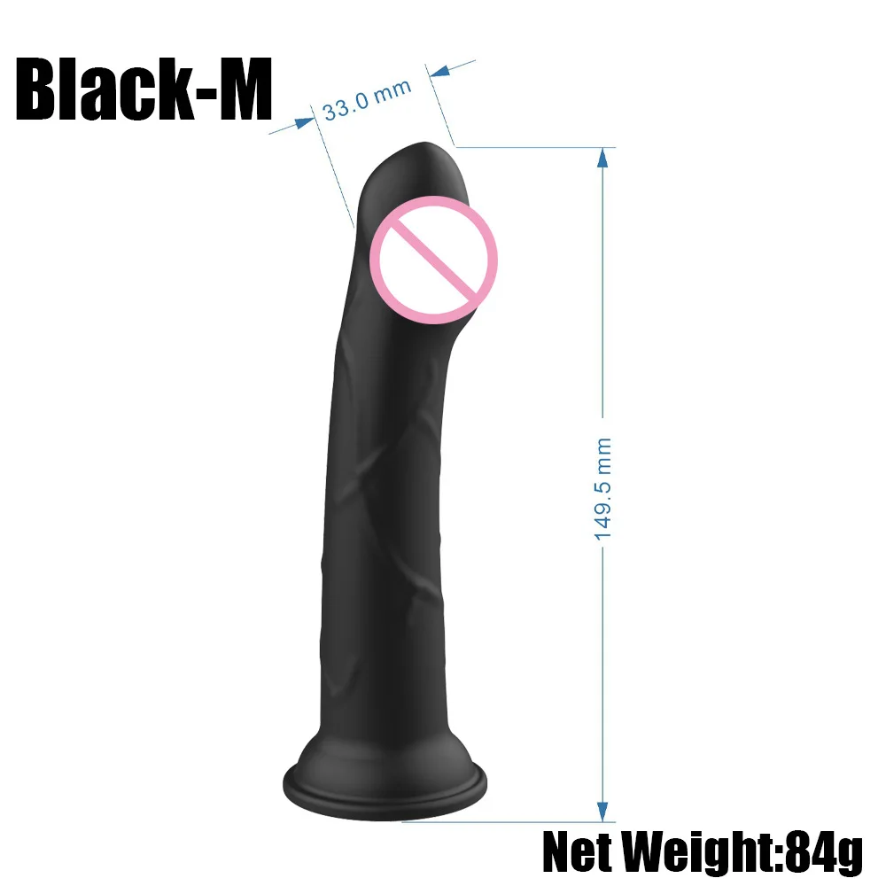Realistic Purple Anal Dildo Butt Plug with Strong Suction Cup Base, Jelly Sex Toy in Multiple Sizes for Hands Free Anal Play for view 5