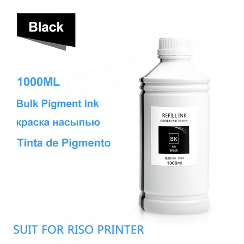 1000 ml kompatibel med Riso pigmentbläck för Riso HC5000 HC5500 Comcolor 3010 3110 3050 3150 7050 7110 7150 9050 9150 skrivare 10 best sales komfärg - №7