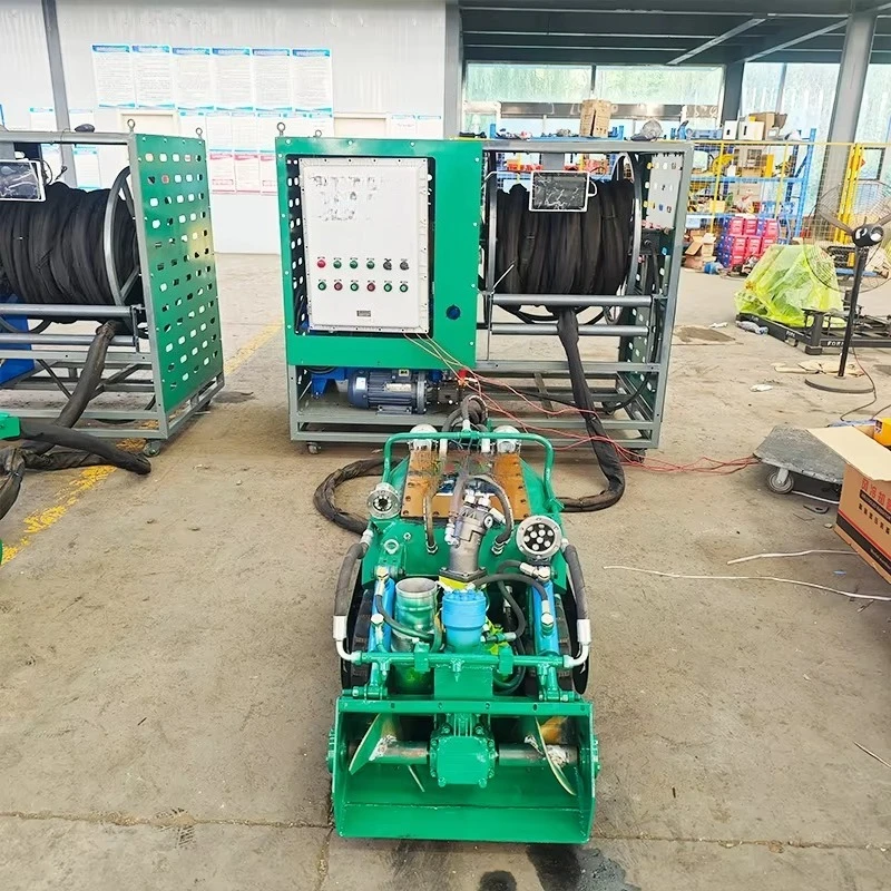 Stadium Dredging Robot for Field Drainage and Rainwater Collection Ponds