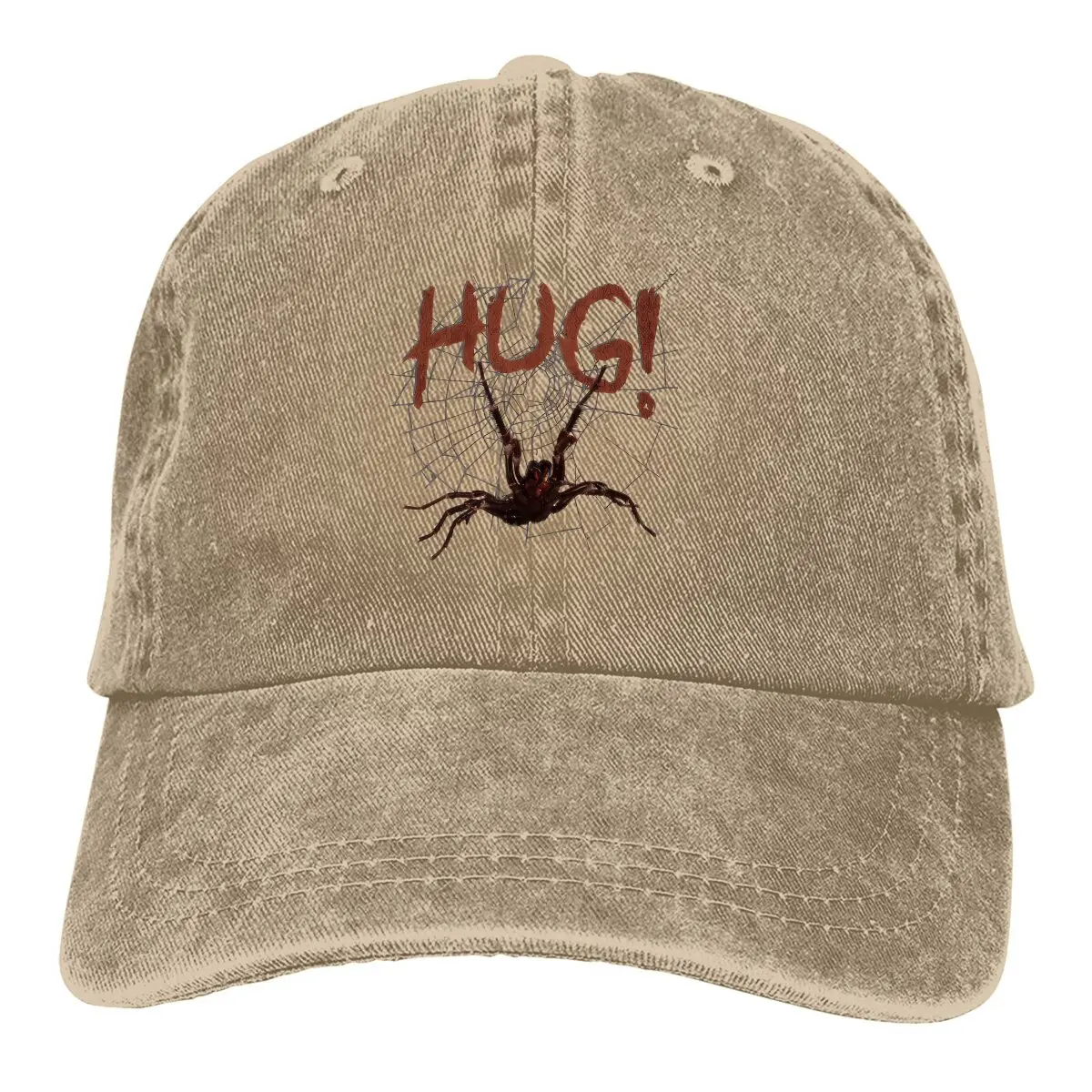 Spider Wants A Hug! Baseball Cap Men Hats Women Visor Protection Snapback Spiders Caps