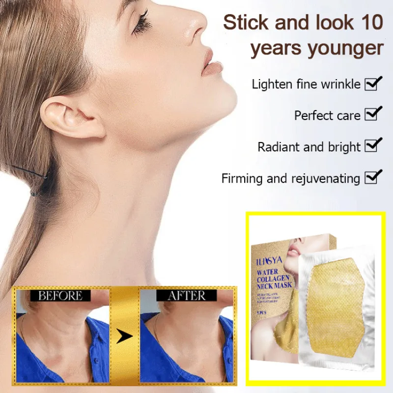 Skin Care Neck Mask Repair Black Neck Improve Skin Collagen Neck Mask Mask Improve Neck Skin