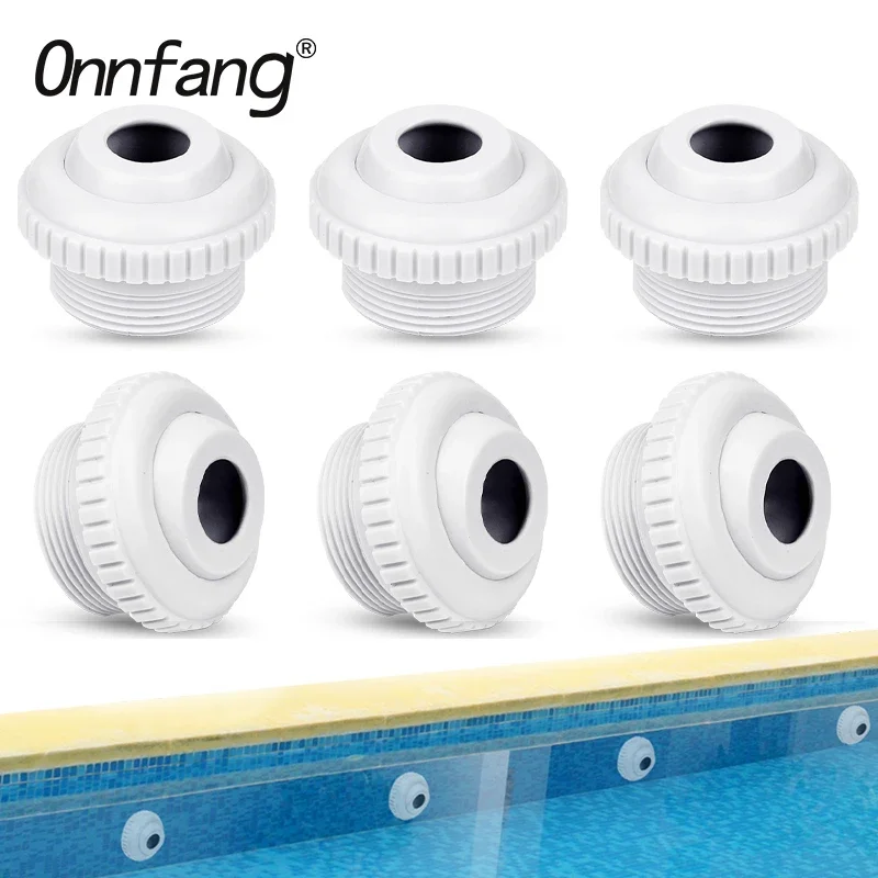 

3/2/1PCS Swimming Pool Spa Return Jet Spout Adjustable Water Inlet Outlet Massage Nozzle Bathtub Pipe Connector Pool Accessories