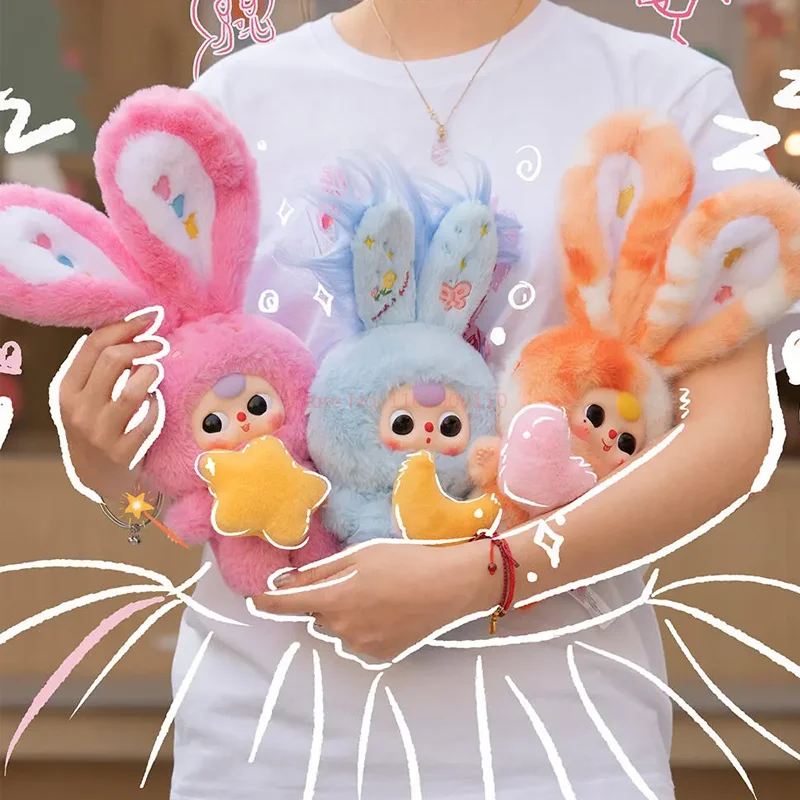 Genuine Baby Three V3 Lily Rabbit Town Series Plush Blind Box Cute Big Eared Rabbit Sleep Companion Doll Girl Birthday Gift Box - Image 6