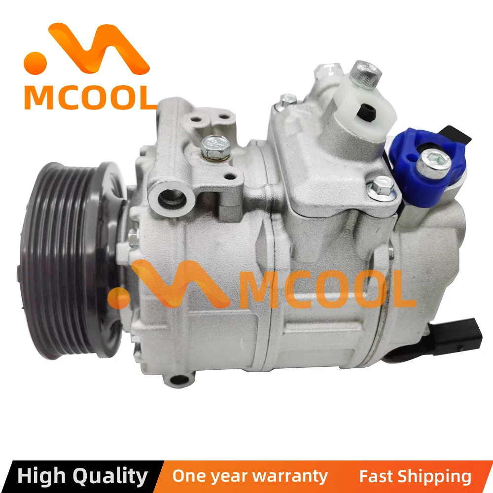 

A/C AC Compressor For VW Volkswagen Amarok T5 Van Multivan 2.0 TDI 2009- 7E0820803 7E0820803F 7E0820803J 7E0820803A 7E0260803G