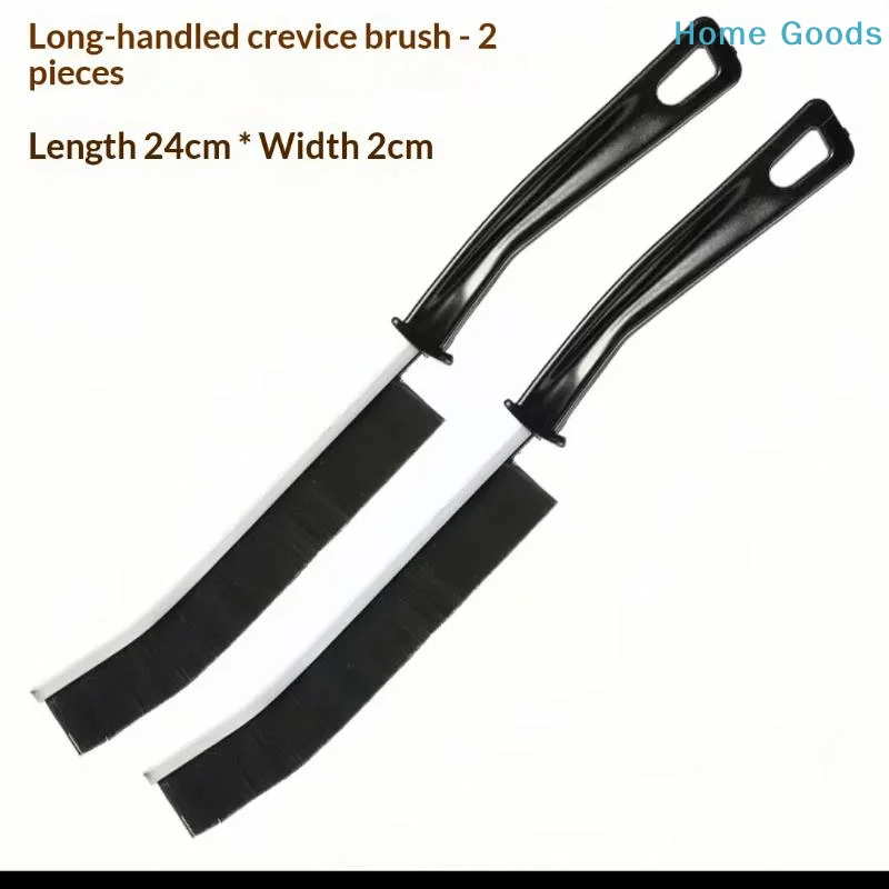 2Pcs Durable Grout Bristle Cleaner Brush For Kitchen Tile Toilet Dead Angle Joints Hard Shower Floor Line  Cleaning Brushproduct