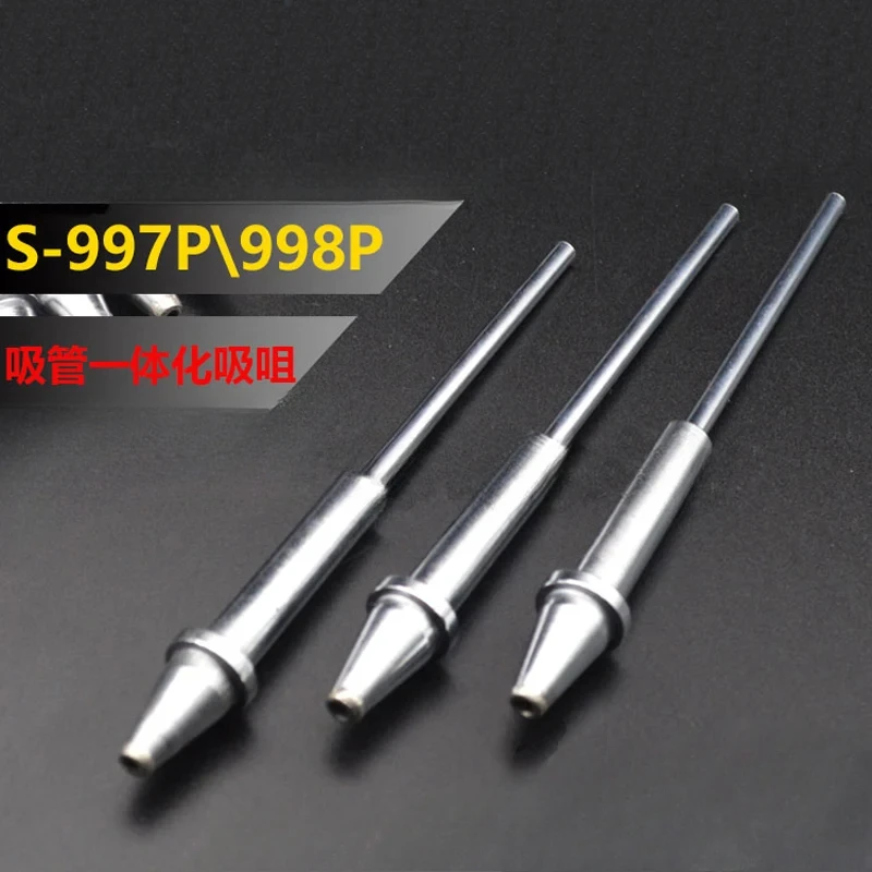 3 unids/lote 1,0mm 1,5mm 2,0mm boquilla de repuesto para S-998P aspiradora eléctrica doble bomba pistolas de estaño de succión eléctrica