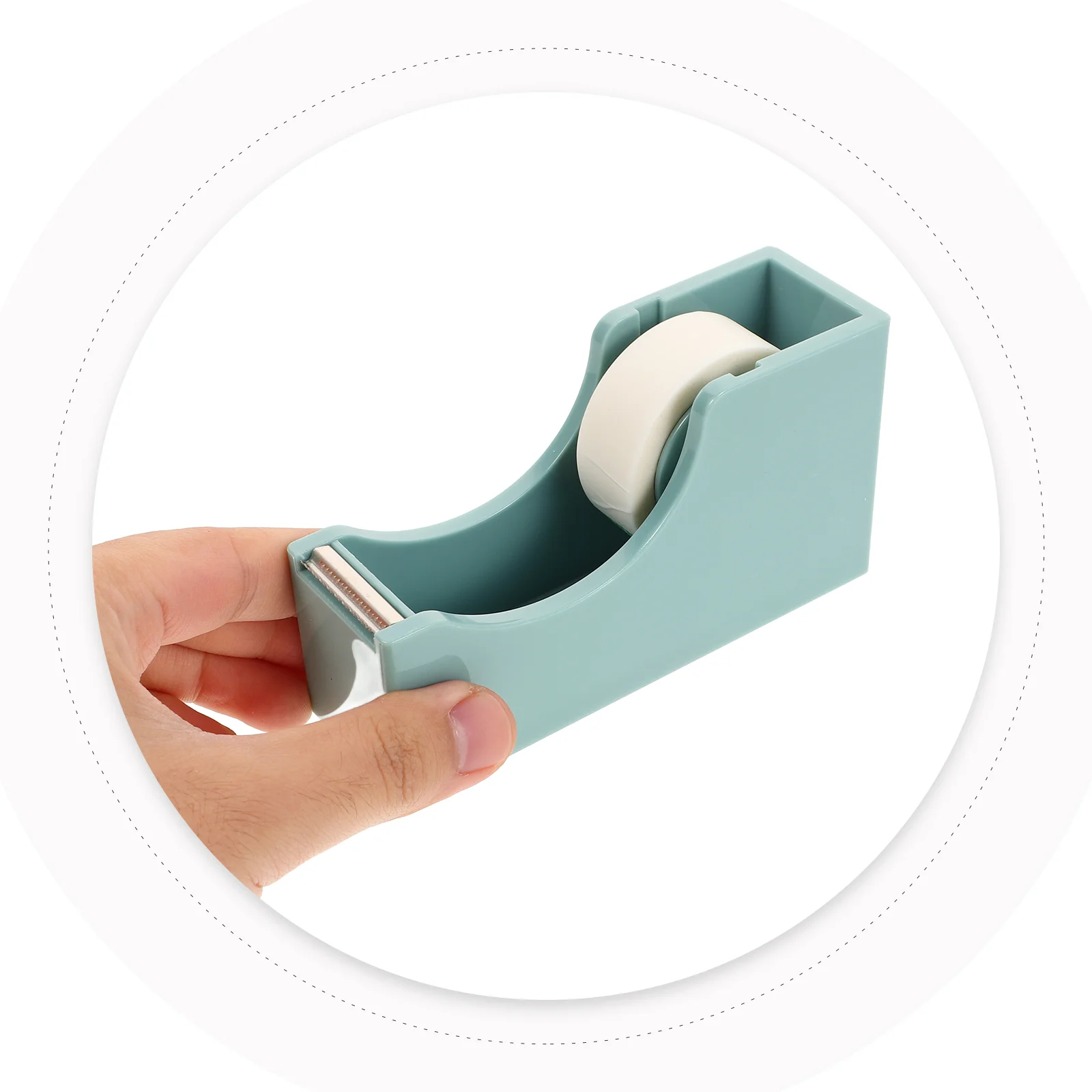 1 комплект, настольный диспенсер для ленты премиум-класса, нескользящая лента, лента для сиденья, лента для крепления ленты, режущий инструмент