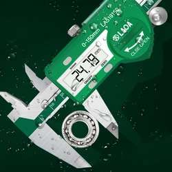 LAOA Digital Vernier Caliper 6 inch 150mm Stainless Steel Electronic Metal Waterproof Caliper Micrometer Depth Measuring Tools