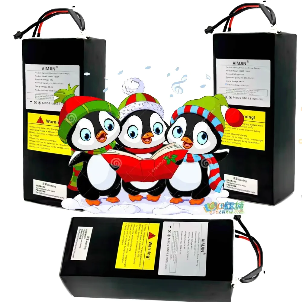 

48V 10500mAh 18650 Rechargeable/Lithium Ion Battery Pack 13S3P For Kugoo V1 Bicycle Battery With BMS