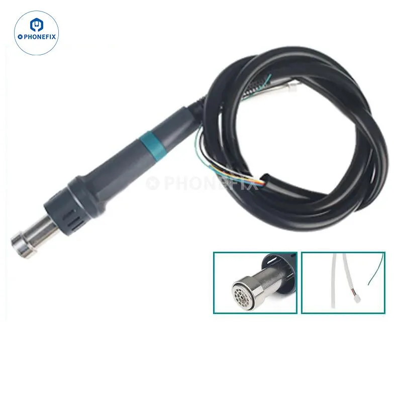 Rękojeść pistoletu termicznego QUICK 861DW, rdzeń grzewczy do pistoletu na gorące powietrze 861DW, element grzejny, moduł ze stali rurkowej, części zamienne do rozwiązywania problemów z grzaniem.