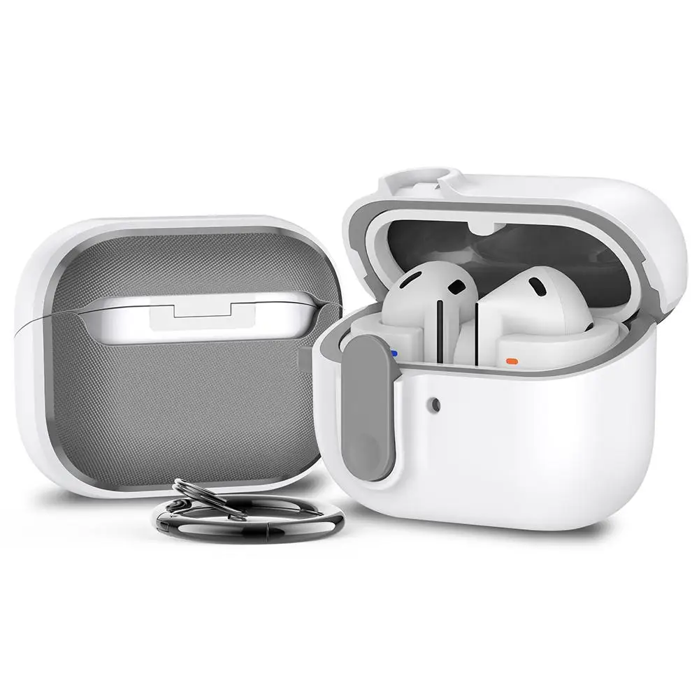 Voor Samsung Galaxy Buds3 / 3 Pro XDcase Armor Full-body oortelefoonhoes met haak en veiligheidsslot