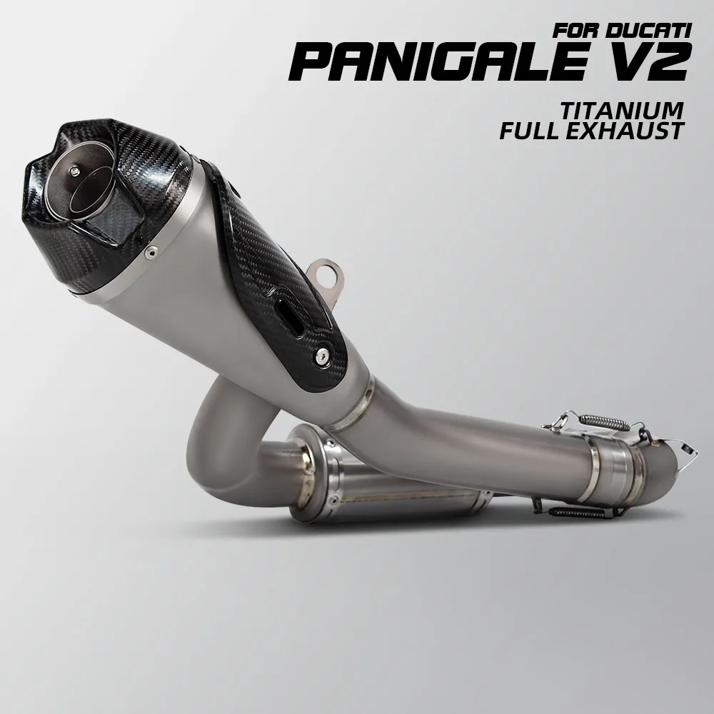 

Выхлопная система Panigale V2 для Ducati V2R V2S Streetfighter V2 2020-2024, мотоциклетный глушитель с трубой Slip-on и DB Killer